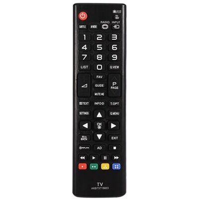 Générique Télécommande de Remplacement pour LG AKB73715603 Téléviseur 42PN450b / 47lN5400 / 50ln5400 / 50PN450b - Noir Noir - Publicité Générique Télécommande de Remplacement pour LG AKB73715603 Téléviseur 42PN450b / 47lN5400 / 50ln5400 / 50PN450b - Noir Noir - Publicité