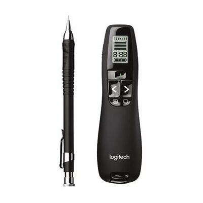 Logitech Présentateur professionnel R800 - Télécommande de présentation - radio - Publicité Logitech Présentateur professionnel R800 - Télécommande de présentation - radio - Publicité