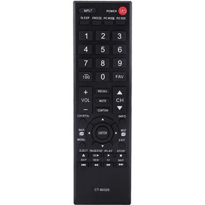 Non communiqué Télécommande CT-90325 pour Toshiba LCD Smart TV noir - Publicité Non communiqué Télécommande CT-90325 pour Toshiba LCD Smart TV noir - Publicité