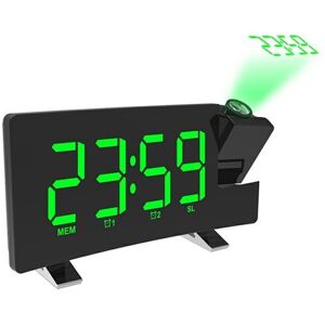 Non communiqué Réveil Projection Radio Réveil Projecteur Luminosité Réglabe, Horloge Numérique Gros Chiffres 12/ 24H Snooze Radio FM Nouveau 2021 Noir - Publicité Non communiqué Réveil Projection Radio Réveil Projecteur Luminosité Réglabe, Horloge Numérique Gros Chiffres 12/ 24H Snooze Radio FM Nouveau 2021 Noir - Publicité