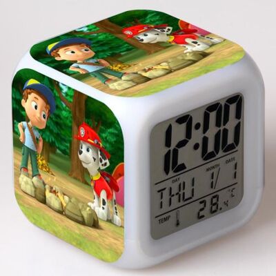 Stack Réveil enfant LED Multifonctionnel Coloré - PAW Patrol #58 Multicolore - Publicité Stack Réveil enfant LED Multifonctionnel Coloré - PAW Patrol #58 Multicolore - Publicité