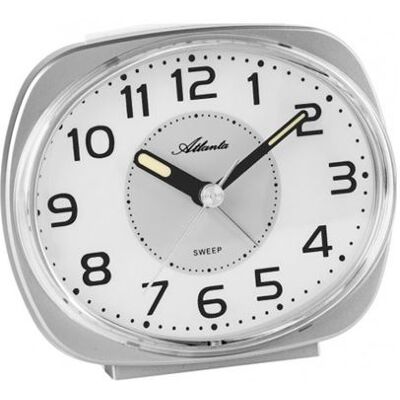 Réveil Quartz Atlanta - Silencieux Lumière Snooze - Publicité Réveil Quartz Atlanta - Silencieux Lumière Snooze - Publicité