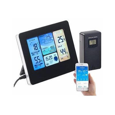 INFACTORY FWS-786 Station Météo - Station météo sans fil multifonction avec écran couleur - Publicité INFACTORY FWS-786 Station Météo - Station météo sans fil multifonction avec écran couleur - Publicité