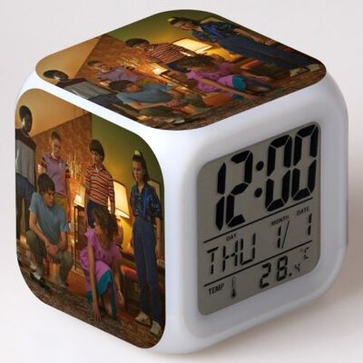 Stack Réveil enfant LED Multifonctionnel Coloré - Stranger Things 3 #16 Multicolore - Publicité Stack Réveil enfant LED Multifonctionnel Coloré - Stranger Things 3 #16 Multicolore - Publicité