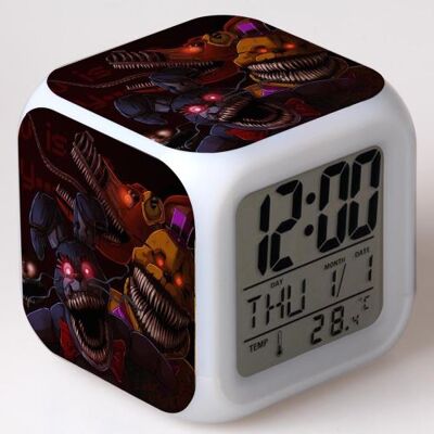 Stack Réveil enfant LED Multifonctionnel Coloré - Five Nights at Freddy's #50 Multicolore - Publicité Stack Réveil enfant LED Multifonctionnel Coloré - Five Nights at Freddy's #50 Multicolore - Publicité