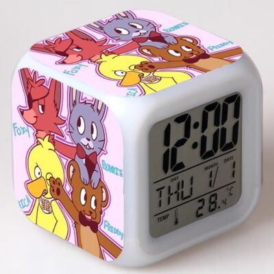 Stack Réveil enfant LED Multifonctionnel Coloré - Five Nights at Freddy's #77 Multicolore - Publicité Stack Réveil enfant LED Multifonctionnel Coloré - Five Nights at Freddy's #77 Multicolore - Publicité