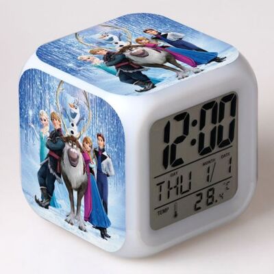 Stack Réveil enfant LED Multifonctionnel Coloré - La Reine des Neiges #4 Multicolore - Publicité Stack Réveil enfant LED Multifonctionnel Coloré - La Reine des Neiges #4 Multicolore - Publicité