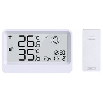 Non communiqué Station météo blanc Livoo SL265W Blanc - Publicité Non communiqué Station météo blanc Livoo SL265W Blanc - Publicité