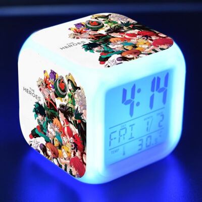 Stack Réveil enfant LED Multifonctionnel Coloré - Boku no Hero Academia #53 Multicolore - Publicité Stack Réveil enfant LED Multifonctionnel Coloré - Boku no Hero Academia #53 Multicolore - Publicité
