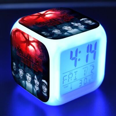 Stack Réveil enfant LED Multifonctionnel Coloré - Stranger Things2 #12 Multicolore - Publicité Stack Réveil enfant LED Multifonctionnel Coloré - Stranger Things2 #12 Multicolore - Publicité
