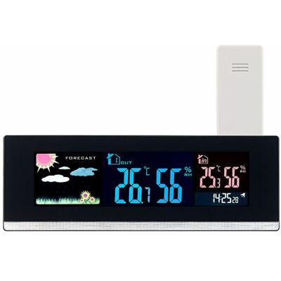 Station Météo Infactory - Écran LCD sans fil - Publicité Station Météo Infactory - Écran LCD sans fil - Publicité