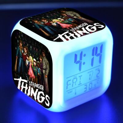 Stack Réveil enfant LED Multifonctionnel Coloré - Stranger Things2 #38 Multicolore - Publicité Stack Réveil enfant LED Multifonctionnel Coloré - Stranger Things2 #38 Multicolore - Publicité
