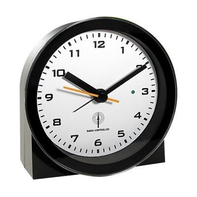 Horloge radio-pilotée Infactory avec réveil - Horloge - Publicité Horloge radio-pilotée Infactory avec réveil - Horloge - Publicité