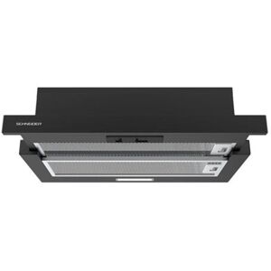 Schneider SCHT6044CN - Hotte - Téléscopique - largeur : 59,5 cm - profondeur : 30 cm - evacuation & recyclage - noir Noir - Publicité Schneider SCHT6044CN - Hotte - Téléscopique - largeur : 59,5 cm - profondeur : 30 cm - evacuation & recyclage - noir Noir - Publicité