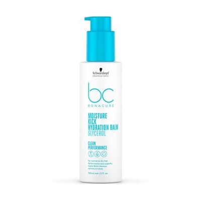 Schwarzkopf BC Bonacure Moisture Kick Hydration Balm Glycerol (150ml) - Publicité Schwarzkopf BC Bonacure Moisture Kick Hydration Balm Glycerol (150ml) - Publicité