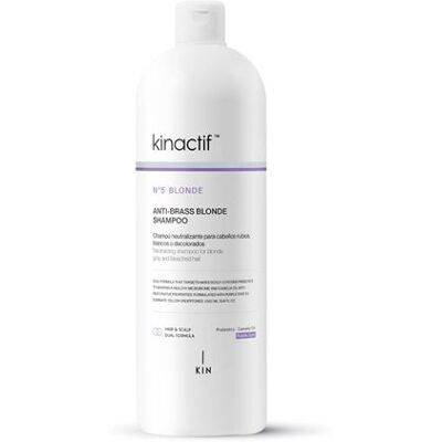 Non communiqué Shampoing Déjaunisseur Anti-Brass Kinactif 50ml - 300ml - 1000ml Kin - Publicité Non communiqué Shampoing Déjaunisseur Anti-Brass Kinactif 50ml - 300ml - 1000ml Kin - Publicité