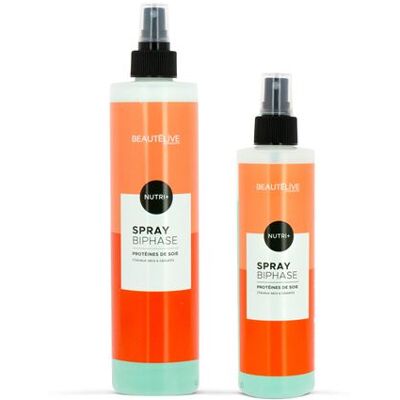 Non communiqué Beautélive - Spray biphasé nutrition Nutri+ - 250ml - Publicité Non communiqué Beautélive - Spray biphasé nutrition Nutri+ - 250ml - Publicité