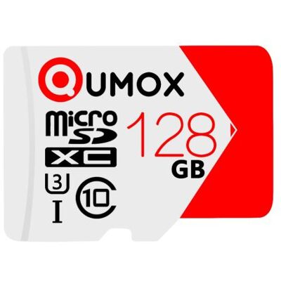 Qumox Carte Mémoire micro sd sdxc 128Go TF 128G 128GB classe 10 80Mo/s pour Samsung Huawei Xiaomi portable tablette - Publicité Qumox Carte Mémoire micro sd sdxc 128Go TF 128G 128GB classe 10 80Mo/s pour Samsung Huawei Xiaomi portable tablette - Publicité