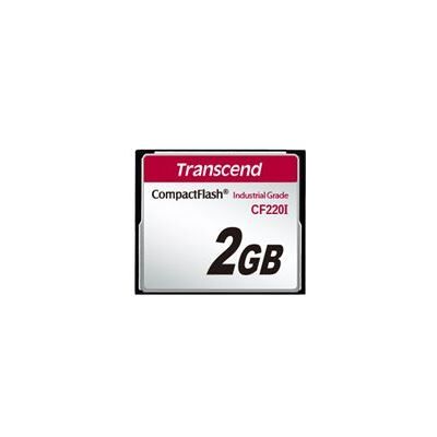 Transcend Information Transcend CF220I Industrial Temp - Carte mémoire flash - 2 Go - CompactFlash - Publicité Transcend Information Transcend CF220I Industrial Temp - Carte mémoire flash - 2 Go - CompactFlash - Publicité