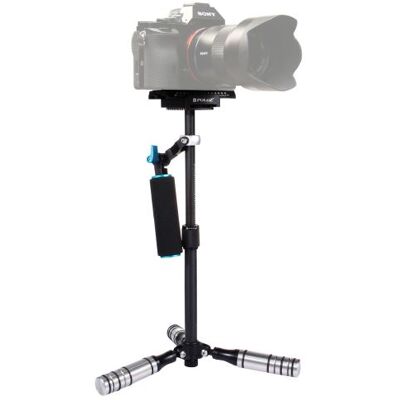 Stabilisateur portable PULUZ en fibre de carbone pour DSLR et DV vidéo et caméras numériques - Publicité Stabilisateur portable PULUZ en fibre de carbone pour DSLR et DV vidéo et caméras numériques - Publicité