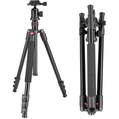 Neewer Alliage d'Aluminium Trépied 158 cm avec Rotule de 360 Degrés, Plateau Rapide de 1/4 pouce, et Sac de Transport pour Appareil Photo DSLR et Caméscope, Charge Admissible de 8 kg Noir - Publicité Neewer Alliage d'Aluminium Trépied 158 cm avec Rotule de 360 Degrés, Plateau Rapide de 1/4 pouce, et Sac de Transport pour Appareil Photo DSLR et Caméscope, Charge Admissible de 8 kg Noir - Publicité