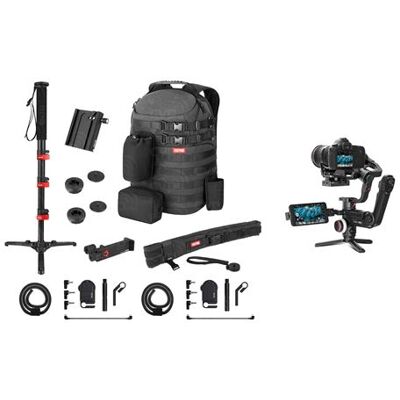 Master Pack Stabilisateur Zhiyun Crane 3 Lab Noir Noir - Publicité Master Pack Stabilisateur Zhiyun Crane 3 Lab Noir Noir - Publicité