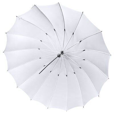 BRESSER SM-08 Jumbo Parapluie translucide blanc 162 cm blanc - Publicité BRESSER SM-08 Jumbo Parapluie translucide blanc 162 cm blanc - Publicité
