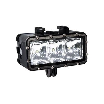 BRESSER Torche LED pour Caméra d'Action noir - Publicité BRESSER Torche LED pour Caméra d'Action noir - Publicité