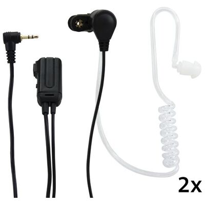 Non communiqué Alecto FRH-10 DUO - Ecouteurs tube d'air talkie-walkie, pack de 2, noir Transparent - Publicité Non communiqué Alecto FRH-10 DUO - Ecouteurs tube d'air talkie-walkie, pack de 2, noir Transparent - Publicité
