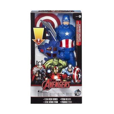 Figurine 30 cm avengers - captain america et son planeur d'attaque 2476 multicolore - Publicité Figurine 30 cm avengers - captain america et son planeur d'attaque 2476 multicolore - Publicité
