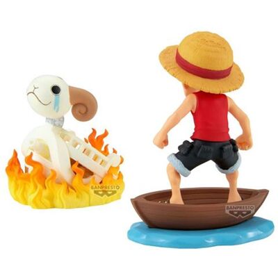 Banpresto Figurine Wcf Log Stories One Piece Monkey D.luffy & Going Merry Or - Publicité Banpresto Figurine Wcf Log Stories One Piece Monkey D.luffy & Going Merry Or - Publicité