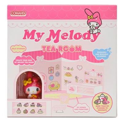 Non communiqué Hello Kitty and Friends - Mini Figurine Maison des autocollants My Melody Tea Room - Publicité Non communiqué Hello Kitty and Friends - Mini Figurine Maison des autocollants My Melody Tea Room - Publicité