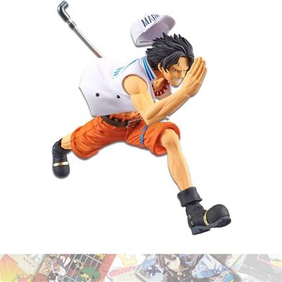 Banpresto - ONE PIECE figurine de magazine - Portgas Ace - Figure - Publicité Banpresto - ONE PIECE figurine de magazine - Portgas Ace - Figure - Publicité