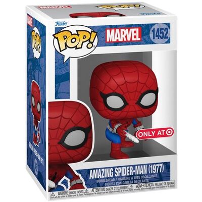 Funko POP! Amazing Spider-Man (1977) - Marvel - Publicité Funko POP! Amazing Spider-Man (1977) - Marvel - Publicité