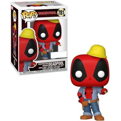 Non communiqué Figurine Funko Pop Exclusive ! Marvel : Deadpool 30th - Construction Worker - Publicité Non communiqué Figurine Funko Pop Exclusive ! Marvel : Deadpool 30th - Construction Worker - Publicité