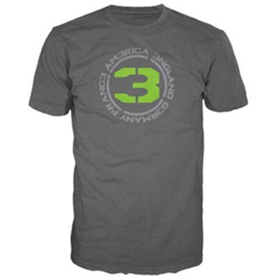 Bioworld Merchandising Call of Duty Modern Warfare 3 T-Shirt Batch Logo gris (M) Gris - Publicité Bioworld Merchandising Call of Duty Modern Warfare 3 T-Shirt Batch Logo gris (M) Gris - Publicité