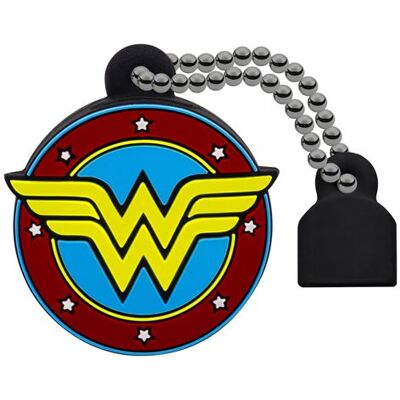 Clé USB 2.0 Emtec 16 Go Collector Wonder Woman - Publicité Clé USB 2.0 Emtec 16 Go Collector Wonder Woman - Publicité