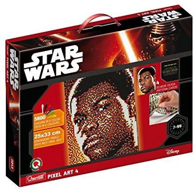 Quercetti 0845 Pixel Art Star Wars - Jeu Éducatif - Publicité Quercetti 0845 Pixel Art Star Wars - Jeu Éducatif - Publicité