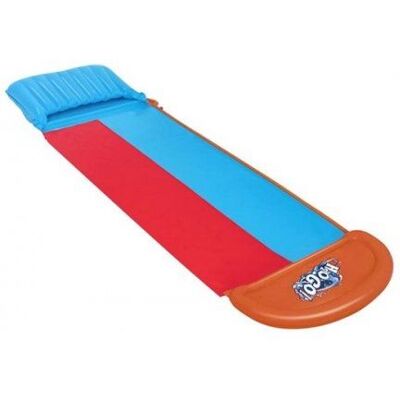 Non communiqué Toboggan aquatique double voie 4 88m - tapis de glisse 2 pistes rampes avec arroseurs - ventriglisse - set jeu d'eau jardin enfant et carte - Publicité Non communiqué Toboggan aquatique double voie 4 88m - tapis de glisse 2 pistes rampes avec arroseurs - ventriglisse - set jeu d'eau jardin enfant et carte - Publicité