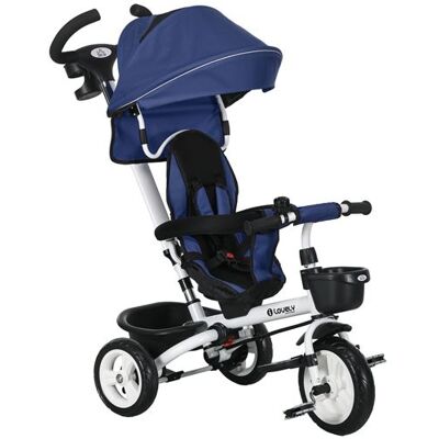 Non communiqué Tricycle enfant évolutif pliable pare-soleil canne télescopique amovible siège réversible bleu Bleu - Publicité Non communiqué Tricycle enfant évolutif pliable pare-soleil canne télescopique amovible siège réversible bleu Bleu - Publicité