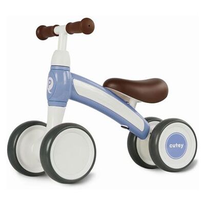 Non communiqué Porteur Qplay Cutey Rétro Bleu Marron - Publicité Non communiqué Porteur Qplay Cutey Rétro Bleu Marron - Publicité