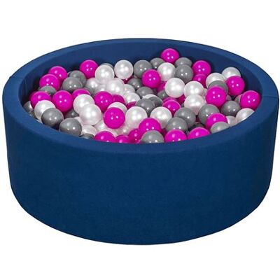 Pqp Navy Ball Pit - 450 Boules, Mousse Douce, Développe l'Intelligence Émotionnelle - Publicité Pqp Navy Ball Pit - 450 Boules, Mousse Douce, Développe l'Intelligence Émotionnelle - Publicité