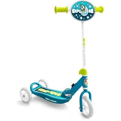 Non communiqué Trottinette 3 roues pliables STAMP Skids Control E plore - Publicité Non communiqué Trottinette 3 roues pliables STAMP Skids Control E plore - Publicité
