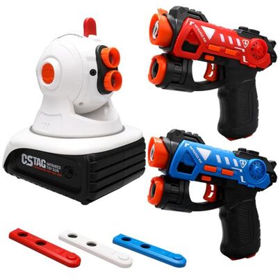 Non communiqué VATOS Jeu Laser Tag avec Projecteur - 2 Pistolets Laser Mini pour Enfants 3+, Jeu Intérieur/Extérieur pour Activité Familiale, Cadeau pour Garçons et Filles 4-7 Ans - Publicité Non communiqué VATOS Jeu Laser Tag avec Projecteur - 2 Pistolets Laser Mini pour Enfants 3+, Jeu Intérieur/Extérieur pour Activité Familiale, Cadeau pour Garçons et Filles 4-7 Ans - Publicité