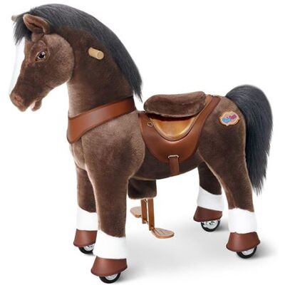 Non communiqué Cheval Porteur Enfant Modele Y - marron Marron - Publicité Non communiqué Cheval Porteur Enfant Modele Y - marron Marron - Publicité