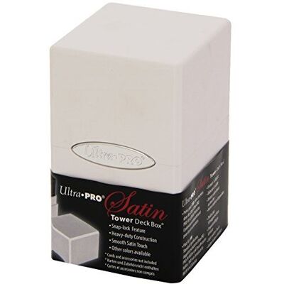 Ultra Pro Boîtes de terrasse tour Pro Ultra Satin blanc Blanc - Publicité Ultra Pro Boîtes de terrasse tour Pro Ultra Satin blanc Blanc - Publicité