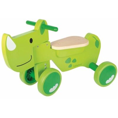 Beleduc Speedy Rhino - Véhicule à pousser - Vert - 18013 - Publicité Beleduc Speedy Rhino - Véhicule à pousser - Vert - 18013 - Publicité