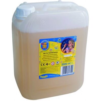 Non communiqué Pustefix BUBBLE FLUID 5 LITRE Jaune - Publicité Non communiqué Pustefix BUBBLE FLUID 5 LITRE Jaune - Publicité