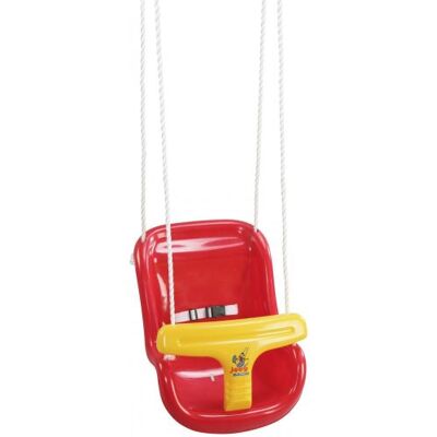 Hudora - Siège Balançoire Pour Bébé En 2 Parties - Rouge Rouge - Publicité Hudora - Siège Balançoire Pour Bébé En 2 Parties - Rouge Rouge - Publicité