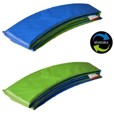 Happy Garden Matelas de protection réversible pour trampoline Ø180cm CAIRNS - vert/bleu - Publicité Happy Garden Matelas de protection réversible pour trampoline Ø180cm CAIRNS - vert/bleu - Publicité